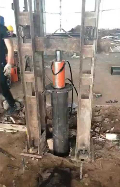 张家口怀安县钢管桩加固