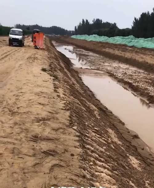 张家口怀安县河道降水