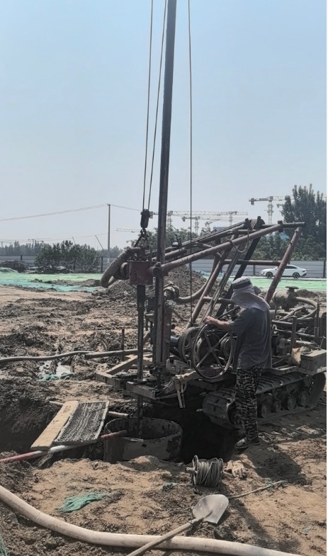 张家口怀安县工地打井